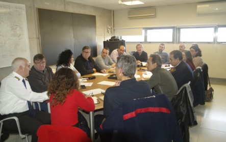 Foto de l'última reunió de treball en el Consorci Provincial d'Alacant